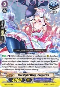 Duo Night Wing, Tangariro (White) - EB10 - Divas Duet - Cardfight Vanguard card