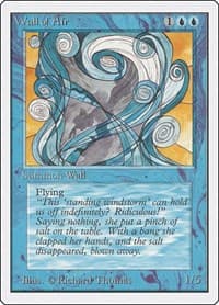 Wall of Air - Unlimited Edition - Magic: The Gathering card