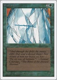 Wall of Ice - Unlimited Edition - Magic: The Gathering card