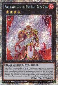 Brotherhood of the Fire Fist - Tiger King - 2014 Mega-Tins - YuGiOh card