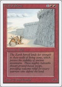 Wall of Stone - Unlimited Edition - Magic: The Gathering card
