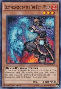 Brotherhood of the Fire Fist - Wolf - 2014 Mega-Tins Mega Pack - YuGiOh card