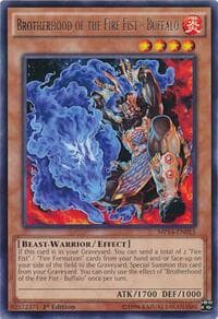 Brotherhood of the Fire Fist - Buffalo - 2014 Mega-Tins Mega Pack - YuGiOh card