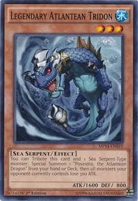 Legendary Atlantean Tridon - 2014 Mega-Tins Mega Pack - YuGiOh card