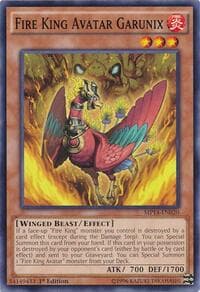 Fire King Avatar Garunix - 2014 Mega-Tins Mega Pack - YuGiOh card