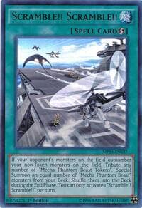 Scramble!! Scramble!! - 2014 Mega-Tins Mega Pack - YuGiOh card