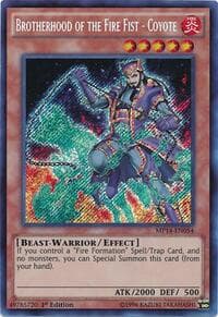 Brotherhood of the Fire Fist - Coyote - 2014 Mega-Tins Mega Pack - YuGiOh card