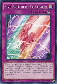 Five Brothers Explosion - 2014 Mega-Tins Mega Pack - YuGiOh card