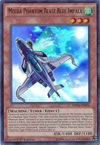 Mecha Phantom Beast Blue Impala - 2014 Mega-Tins Mega Pack - YuGiOh card
