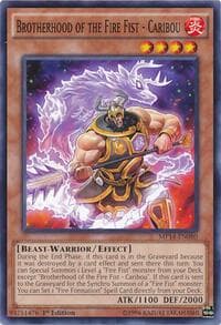 Brotherhood of the Fire Fist - Caribou - 2014 Mega-Tins Mega Pack - YuGiOh card