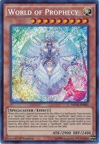 World of Prophecy - 2014 Mega-Tins Mega Pack - YuGiOh card