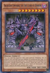 Archfiend Emperor, the First Lord of Horror - 2014 Mega-Tins Mega Pack - YuGiOh card