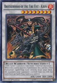 Brotherhood of the Fire Fist - Kirin - 2014 Mega-Tins Mega Pack - YuGiOh card