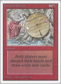 Wheel of Fortune - Unlimited Edition - Magic: The Gathering card