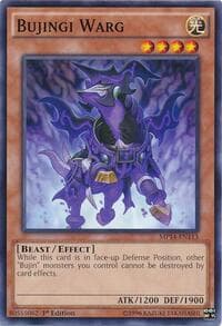 Bujingi Warg - 2014 Mega-Tins Mega Pack - YuGiOh card