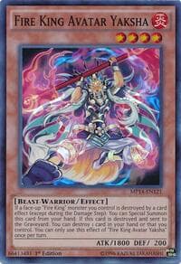 Fire King Avatar Yaksha - 2014 Mega-Tins Mega Pack - YuGiOh card