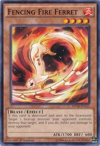Fencing Fire Ferret - 2014 Mega-Tins Mega Pack - YuGiOh card