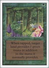 Wild Growth - Unlimited Edition - Magic: The Gathering card