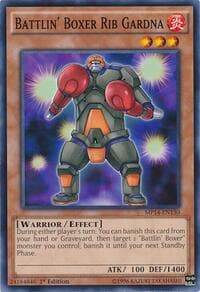 Battlin' Boxer Rib Gardna - 2014 Mega-Tins Mega Pack - YuGiOh card