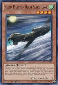 Mecha Phantom Beast Sabre Hawk - 2014 Mega-Tins Mega Pack - YuGiOh card