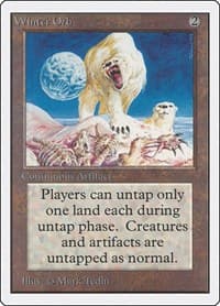 Winter Orb - Unlimited Edition - Magic: The Gathering card