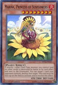 Mariña, Princess of Sunflowers - 2014 Mega-Tins Mega Pack - YuGiOh card