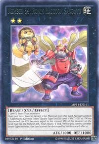 Number 64: Ronin Raccoon Sandayu - 2014 Mega-Tins Mega Pack - YuGiOh card