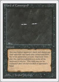 Word of Command - Unlimited Edition - Magic: The Gathering card
