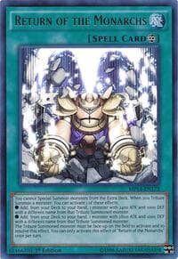 Return of the Monarchs - 2014 Mega-Tins Mega Pack - YuGiOh card