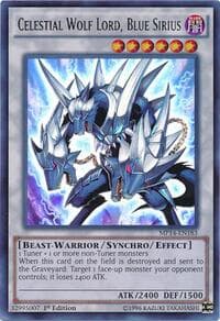 Celestial Wolf Lord, Blue Sirius - 2014 Mega-Tins Mega Pack - YuGiOh card