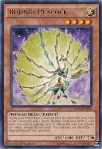 Bujingi Peacock - 2014 Mega-Tins Mega Pack - YuGiOh card