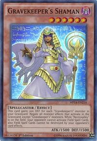 Gravekeeper's Shaman - 2014 Mega-Tins Mega Pack - YuGiOh card