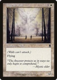 Angelic Wall - Odyssey - Magic: The Gathering card