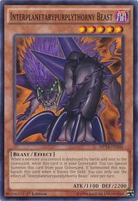 Interplanetarypurplythorny Beast - 2014 Mega-Tins Mega Pack - YuGiOh card