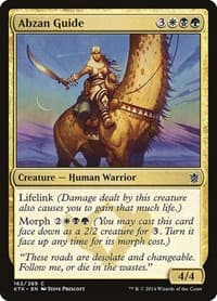 Abzan Guide - Khans of Tarkir - Magic: The Gathering card