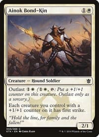 Ainok Bond-Kin - Khans of Tarkir - Magic: The Gathering card