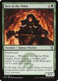 Heir of the Wilds - Khans of Tarkir - Magic: The Gathering card