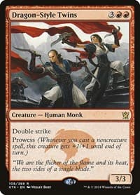 Dragon-Style Twins - Khans of Tarkir - Magic: The Gathering card