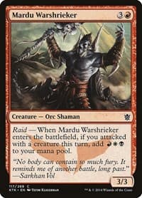 Mardu Warshrieker - Khans of Tarkir - Magic: The Gathering card