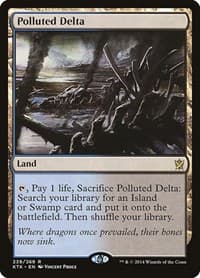 Polluted Delta - Khans of Tarkir - Magic: The Gathering card