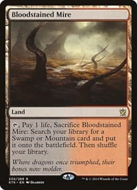 Bloodstained Mire - Khans of Tarkir - Magic: The Gathering card