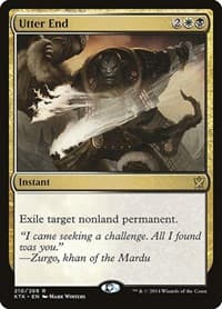 Utter End - Khans of Tarkir - Magic: The Gathering card