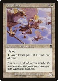Aven Flock - Odyssey - Magic: The Gathering card