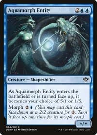 Aquamorph Entity - Duel Decks: Speed vs. Cunning - Magic: The Gathering card