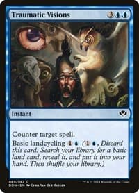 Traumatic Visions - Duel Decks: Speed vs. Cunning - Magic: The Gathering card