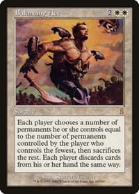 Balancing Act - Odyssey - Magic: The Gathering card