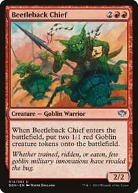 Beetleback Chief - Duel Decks: Speed vs. Cunning - Magic: The Gathering card
