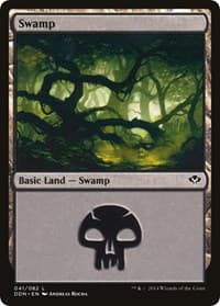 Swamp (041) - Duel Decks: Speed vs. Cunning - Magic: The Gathering card