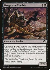 Dregscape Zombie - Duel Decks: Speed vs. Cunning - Magic: The Gathering card