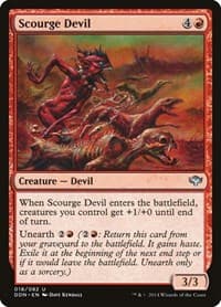 Scourge Devil - Duel Decks: Speed vs. Cunning - Magic: The Gathering card